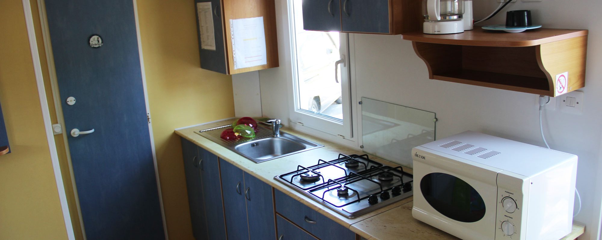 Location de mobil-home Baliste 3 chambres à Guérande : cuisine