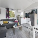 Location de mobil-home Corail 3 chambres à Guérande cuisine