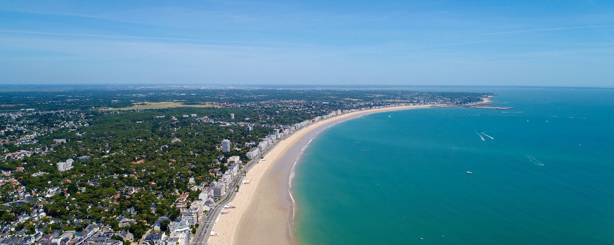 La Baule à côté de Camping Loire Atlantique Pont Mahé