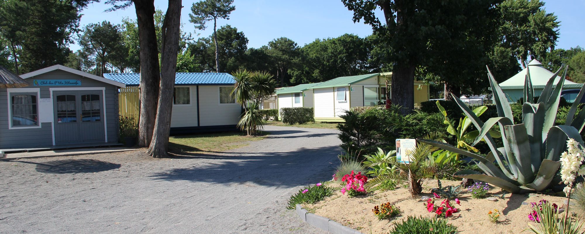 Vue du camping en Loire-Altantique - Camping le Domaine de Pont-Mahé