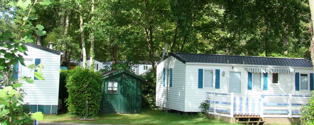 Mobil-home au camping Parc naturel régional de Brière - Camping le Domaine de Pont-Mahé