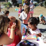 Atelier maquillage au camping