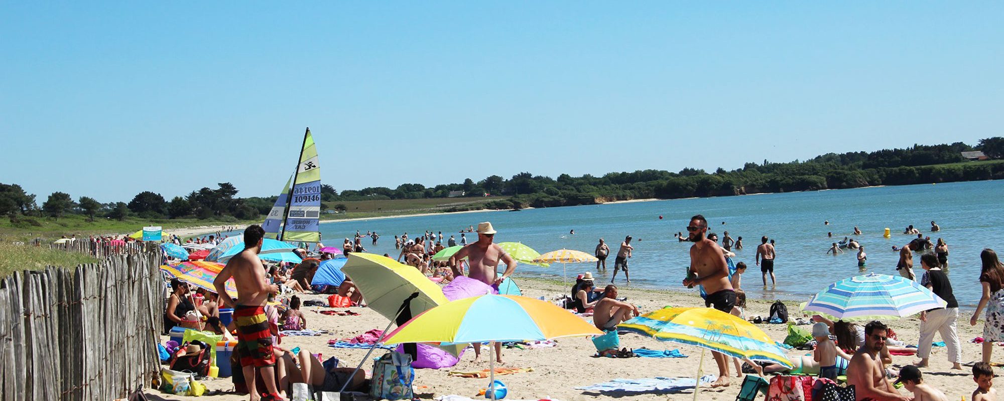 Camping 3 étoiles à proximité de la plage de Pont Mahé