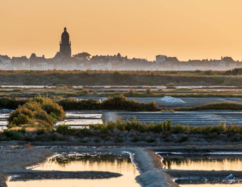 Marais salants à Guérande - Camping le Domaine de Pont-Mahé